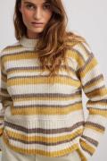 NA-KD Oversized strikket genser med striper - Stripe