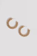 NA-KD Accessories Hoops - Gold