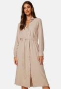 BUBBLEROOM Bella shirt dress Light beige 40