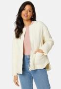 BUBBLEROOM Hilma Quilted Jacket Winter white 3XL