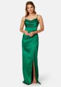 Bubbleroom Occasion Jianice Satin Gown Green 46