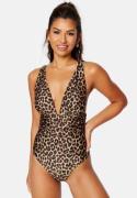 BUBBLEROOM Leah Swimsuit Leopard 36