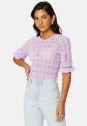 Happy Holly Padma lace top Lilac 44/46