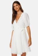 Bubbleroom Occasion Towa Frill Dress White 4XL