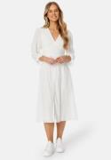 BUBBLEROOM Broderi Anglaise Midi Dress White 34