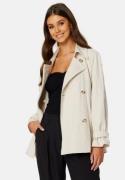 BUBBLEROOM CC Linen Trenchcoat Light beige L