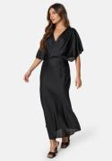 Bubbleroom Occasion Selena Satin Dress Black 36