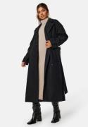 BUBBLEROOM Rue Oversized Wool Blend Coat Black M