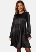 Pieces Slore LS O-Neck Dress Black S