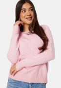 ONLY Lesly Kings L/S Pullover Light pink L