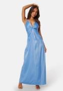 YAS Bree Strap Maxi Twist Dress Ashleigh Blue L