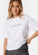 SELECTED FEMME Slfvilja SS printed tee White/Print XXL