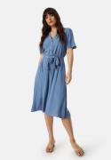 VILA Vimoashly S/S Midi dress Cornflower blue 38