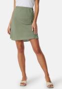 Pieces Pcnya HW Slit Skirt Hedge Green S