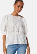 BUBBLEROOM Structured Blouse White L