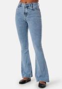 BUBBLEROOM Tove High Waist Flared Superstretch Light denim 42