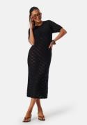 SELECTED FEMME Slfvinna Long Knit Dress Black S