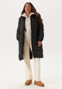 Pieces Pcbee New Long Puffer Jacket Black L