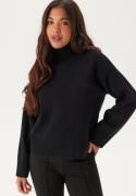 SELECTED FEMME Slfkamma Ls Knit Roll Neck Noo Black XS