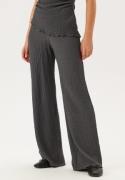 BUBBLEROOM Structure Wide Trousers Dark grey M