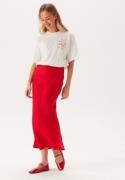 VILA Viellette Hw Long Skirt  Barbados Cherry 38