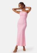 Bardot Albie Knit Maxi Dress Candy Pink 44(UK16)