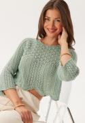 ONLY Onlnola Life 3/4 Pullover Knit Jadeite XS