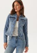 VILA Vishow New L/S DENIM JACKET -  Light Blue Denim XXL