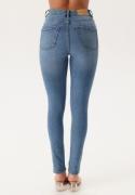 BUBBLEROOM High Full length Superstretch Jeans Light blue 46