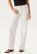 Pieces Pcselma Lw Wide Jeans Od Bright White 26/30