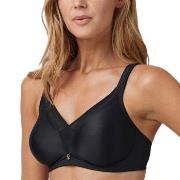 Abecita BH Angel Moulded Wireless Bra Svart C 80 Dame