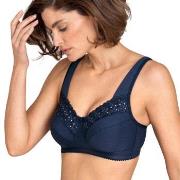 Miss Mary Broderie Anglais Soft Bra BH Mørkblå E 90 Dame