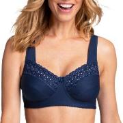 Miss Mary Broderie Anglais Soft Bra BH Mørkblå F 105 Dame