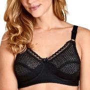 Miss Mary Cotton Dots Soft Bra BH Svart D 90 Dame