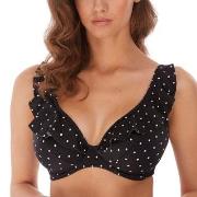 Freya Jewel Cove High Apex Bikini Top With J-Hook Svart J 70 Dame