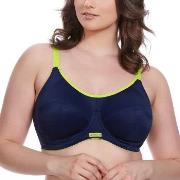 Elomi BH Energise Sports Bra Marine nylon D 85 Dame