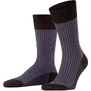 Falke Strømper Uptown Tie Sock Svart Str 45/46 Herre