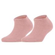 Falke Strømper 2P Women Casual Happy Sneaker Sock Rosa Str 39/42 Dame