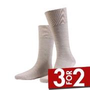 Amanda Christensen Strømper Icon Merino Wool Sock Sand Str 45/46