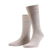 Amanda Christensen Strømper Icon Merino Wool Sock Sand Str 41/42