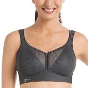 Anita BH Active Air Control DeltaPad Sports Bra Mørkgrå  C 75 Dame