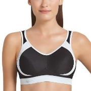 Anita BH Active Extreme Control Sports Bra Svart/Hvit D 80 Dame