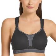 Anita BH Active Racerback Sports Bra Svart/Grå A 80 Dame