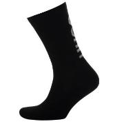 HUGO Strømper Men QS Rib Reflective Sock Svart Str 39/42 Herre