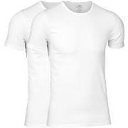 JBS 2P Bamboo Crew Neck T-shirt Hvit XX-Large Herre