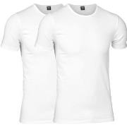 JBS 2P Organic Cotton Crew Neck T-shirt Hvit økologisk bomull Small He...