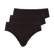 Jockey 3P Cotton Plus Brief Svart X-Large Herre