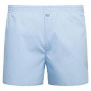 Jockey Woven Poplin Boxer Shorts Blå bomull Medium Herre