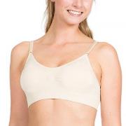 Magic BH Comfort Bra Spagetthi Straps Beige nylon X-Large Dame