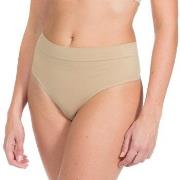 Magic Truser Comfort Thong Beige nylon Large Dame